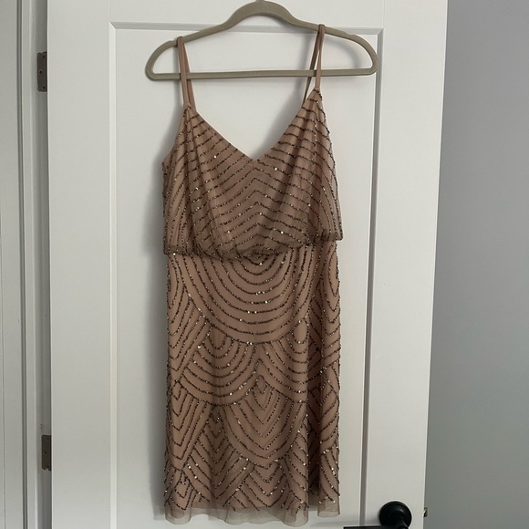 Beaded Cocktail Dress - Picture 2 of 3